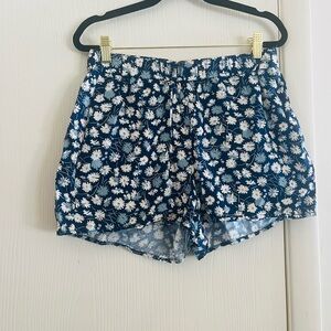 Madewell Cottagecore 90s Grunge Rayon Floral Beachy Surfer Festival Shorts M
